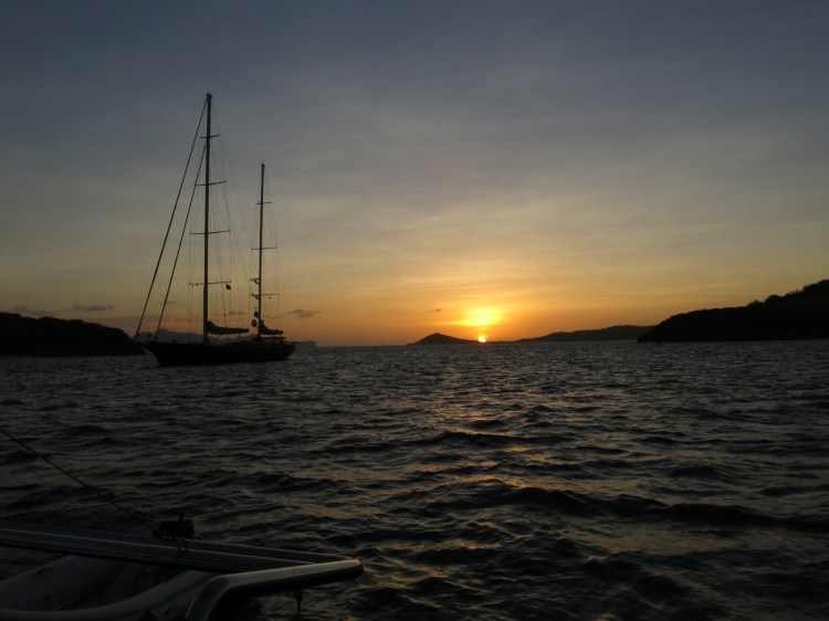 Tobago Cays sunset