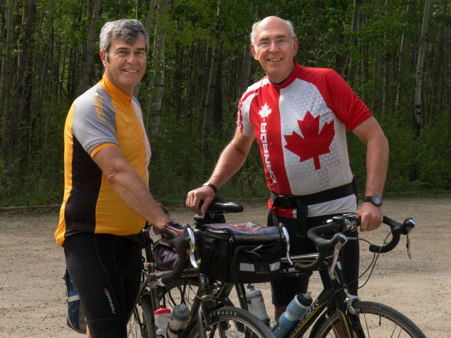 TdC 2013 "Team Alberta" Neil (L), Michel (R)