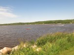 View from the dam in Minnedosa