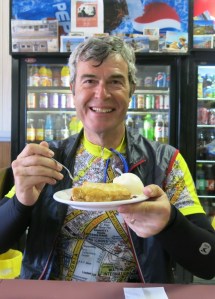 Cherry Pie a la mode at Delia Cafe