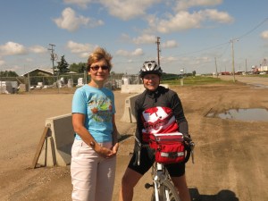 Elaine (R) and her friend Susan