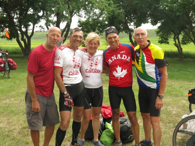 Danny, Jacques, Rene-Lise, Michel