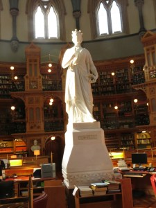 Queen Victoria in Library