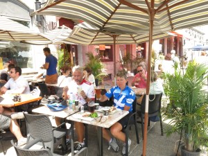 Lunch - when it finally arrived