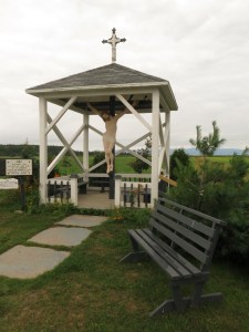 One of countless roadside shrines found all over Quebec