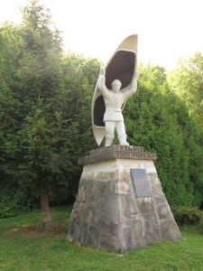 Statue at Notre Dame du Portage