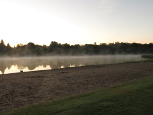 Early morning mist