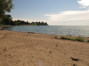 First view of Lake Ontario