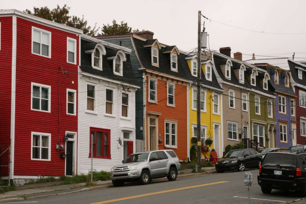 St. John's street scene