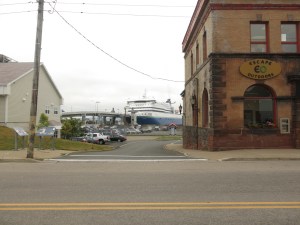 Our ferry at the dock