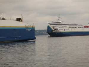 Another ferry arriving