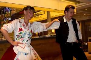 Final night entertainment