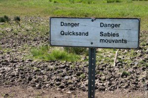 quicksand sign