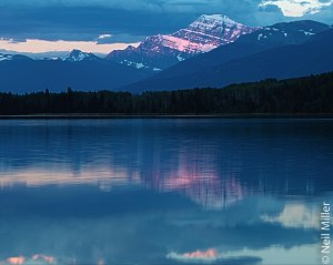 Mt. Edith Cavell at sunrise