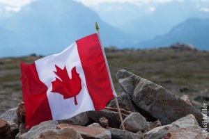 Top of Whistlers Mountain